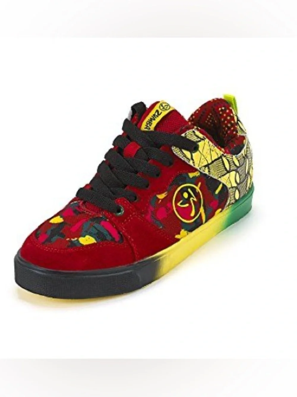 Zumba Let’s Jam Street Bold Fitness dancing sneakers with Multicolor Tropical